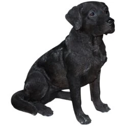Vivid Arts Real Life Dogs - Labrador Garden Ornament -Watersi Degarden Centre Sales vivid arts real life labrador black large web 1