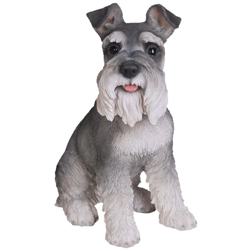 Vivid Arts Real Life Dogs - Miniature Schnauzer Garden Ornament 5 Vivid Arts Real Life Dogs - Miniature Schnauzer Garden Ornament - Image 3