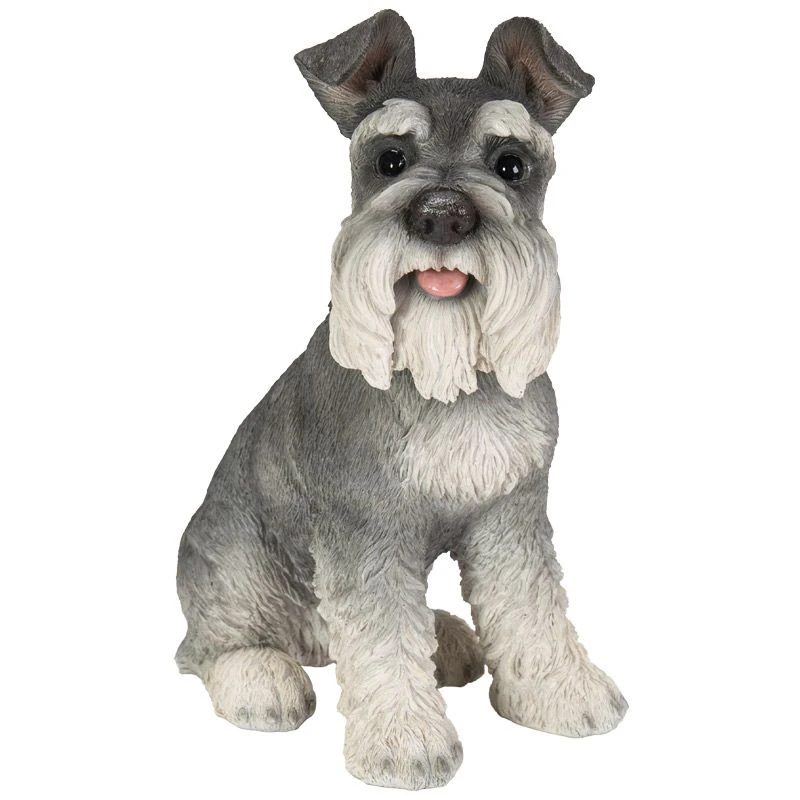 Vivid Arts Real Life Dogs - Miniature Schnauzer Garden Ornament 4 Vivid Arts Real Life Dogs - Miniature Schnauzer Garden Ornament - Image 2