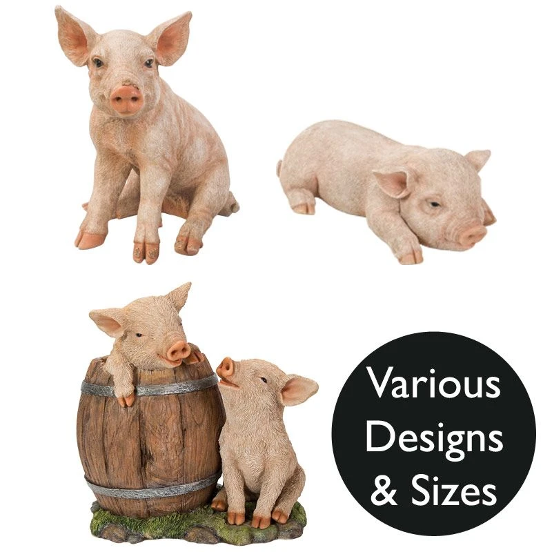 Vivid Arts Real Life Farm - Pig Garden Ornament 3 Vivid Arts Real Life Farm - Pig Garden Ornament