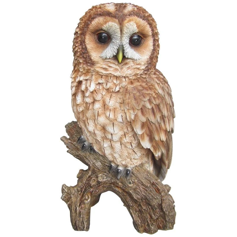 Vivid Arts Real Life Owls - Tawny Owl Garden Ornament 4 Vivid Arts Real Life Owls - Tawny Owl Garden Ornament - Image 2