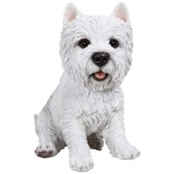 Vivid Arts Real Life Dogs - West Highland Terrier Garden Ornament -Watersi Degarden Centre Sales vivid arts real life west highland terrier medium web