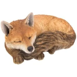 Vivid Arts Real Life Woodland - Fox Garden Ornament 11 Vivid Arts Real Life Woodland - Fox Garden Ornament -Watersi Degarden Centre Sales vivid arts sleeping fox web
