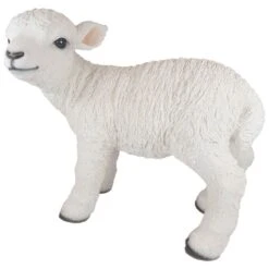 Vivid Arts Real Life Farm - Lamb Garden Ornament -Watersi Degarden Centre Sales vivid arts standing lamb web